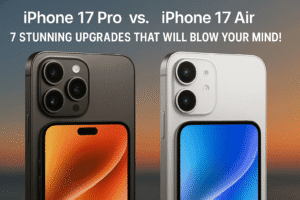 iPhone 17 Pro vs. iPhone 17 Air: 7 Stunning Upgrades That Will Blow Your Mind!