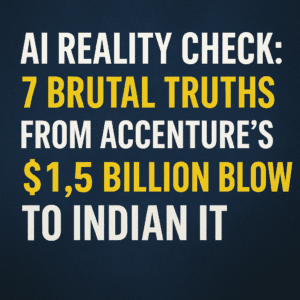 AI Reality Check: 7 Brutal Truths from Accenture’s $1.5 Billion Blow to Indian IT