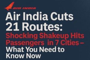 Air India Cuts 21 Routes: Shocking Shakeup Hits Passengers in 7 Cities – What You Need to Know Now