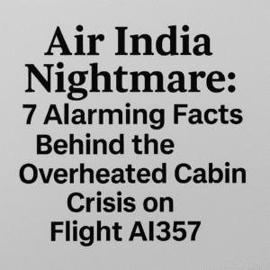Air India Nightmare: 7 Alarming Facts Behind the Overheated Cabin Crisis on Flight AI357