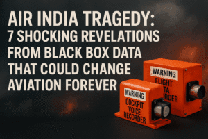 Air India Tragedy: 7 Shocking Revelations from Black Box Data That Could Change Aviation Forever