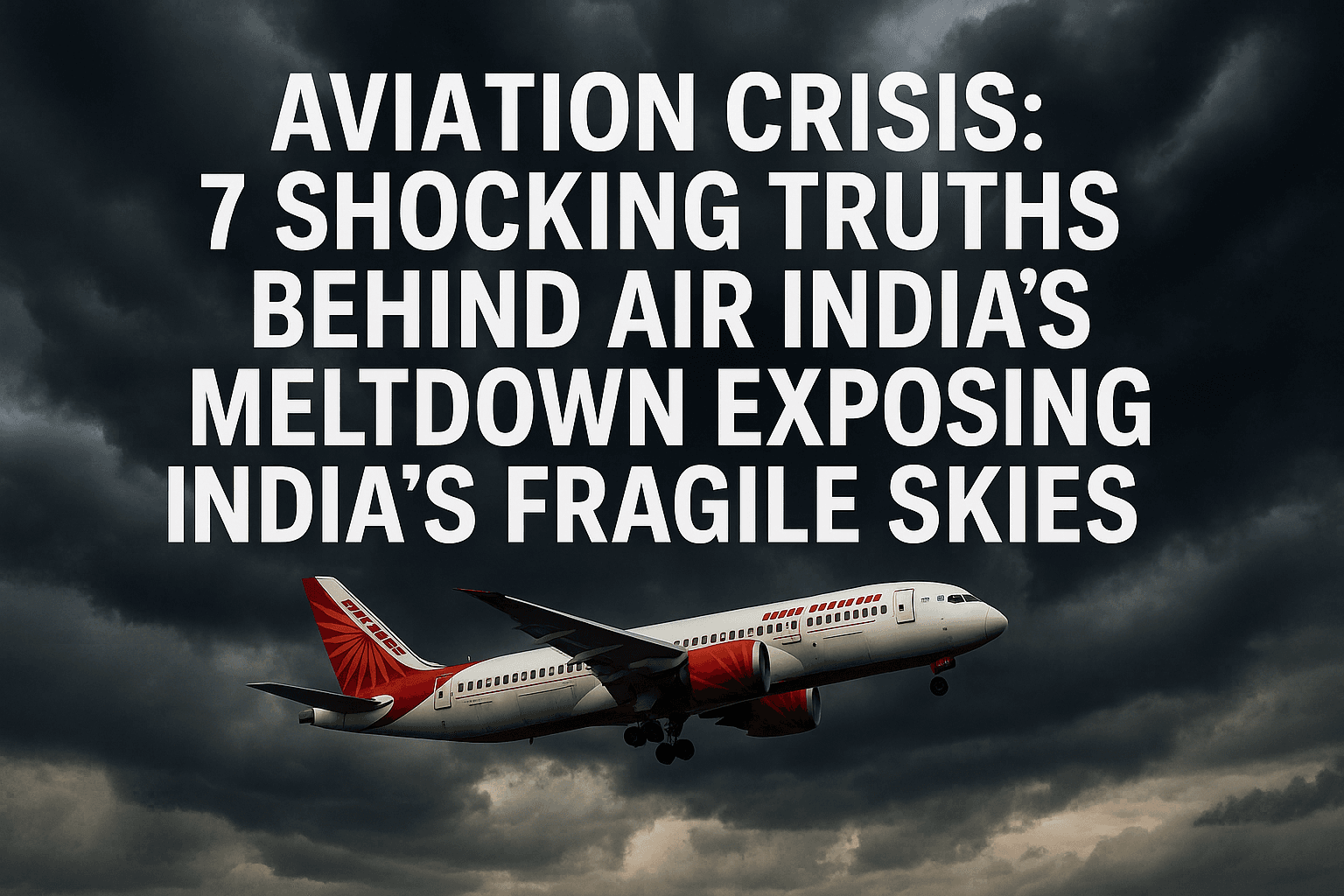 Aviation Crisis: 7 Shocking Truths Behind Air India's Meltdown Exposing ...