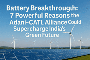 Battery Breakthrough: 7 Powerful Reasons the Adani-CATL Alliance Could Supercharge India’s Green Future