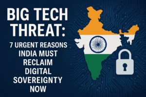 Big Tech Threat: 7 Urgent Reasons India Must Reclaim Digital Sovereignty Now