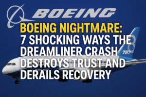 Boeing Nightmare: 7 Shocking Ways the Dreamliner Crash Destroys Trust and Derails Recovery