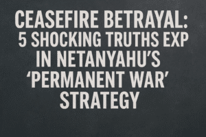 Ceasefire Betrayal: 5 Shocking Truths Exposed in Netanyahu’s “Permanent War” Strategy