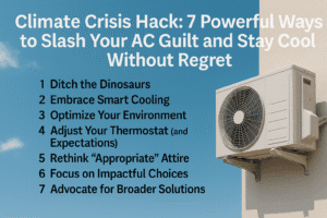 Climate Crisis Hack: 7 Powerful Ways to Slash Your AC Guilt and Stay Cool Without Regret
