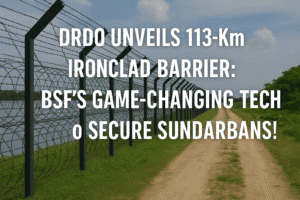 DRDO Unveils 113-Km Ironclad Barrier: BSF's Game-Changing Tech Blitz to Secure Sundarbans!