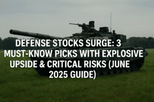 Defense Stocks Surge: 3 Must-Know Picks With Explosive Upside & Critical Risks (June 2025 Guide)