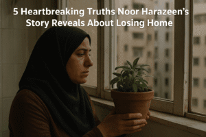 Displacement Horror: 5 Heartbreaking Truths Noor Harazeen’s Story Reveals About Losing Home