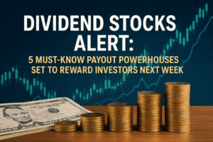 Dividend Stocks Alert: 5 Must-Know Payout Powerhouses Set to Reward Investors Next Week