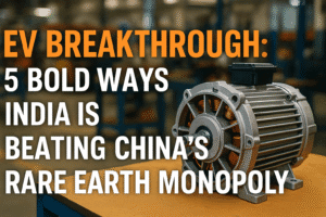 EV Breakthrough: 5 Bold Ways India is Beating China's Rare Earth Monopoly