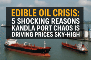 Edible Oil Crisis: 5 Shocking Reasons Kandla Port Chaos Is Driving Prices Sky-High