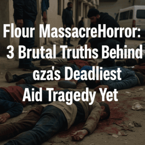 Flour Massacre Horror: 3 Brutal Truths Behind Gaza’s Deadliest Aid Tragedy Yet 1 Flour Massacre Horror: 3 Brutal Truths Behind Gaza’s Deadliest Aid Tragedy Yet