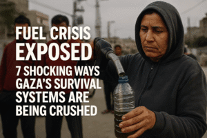 Fuel Crisis EXPOSED: 7 Shocking Ways Gaza’s Survival Systems Are Being Crushed