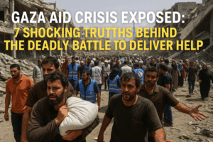 Gaza Aid Crisis EXPOSED: 7 Shocking Truths Behind the Deadly Battle to Deliver Help