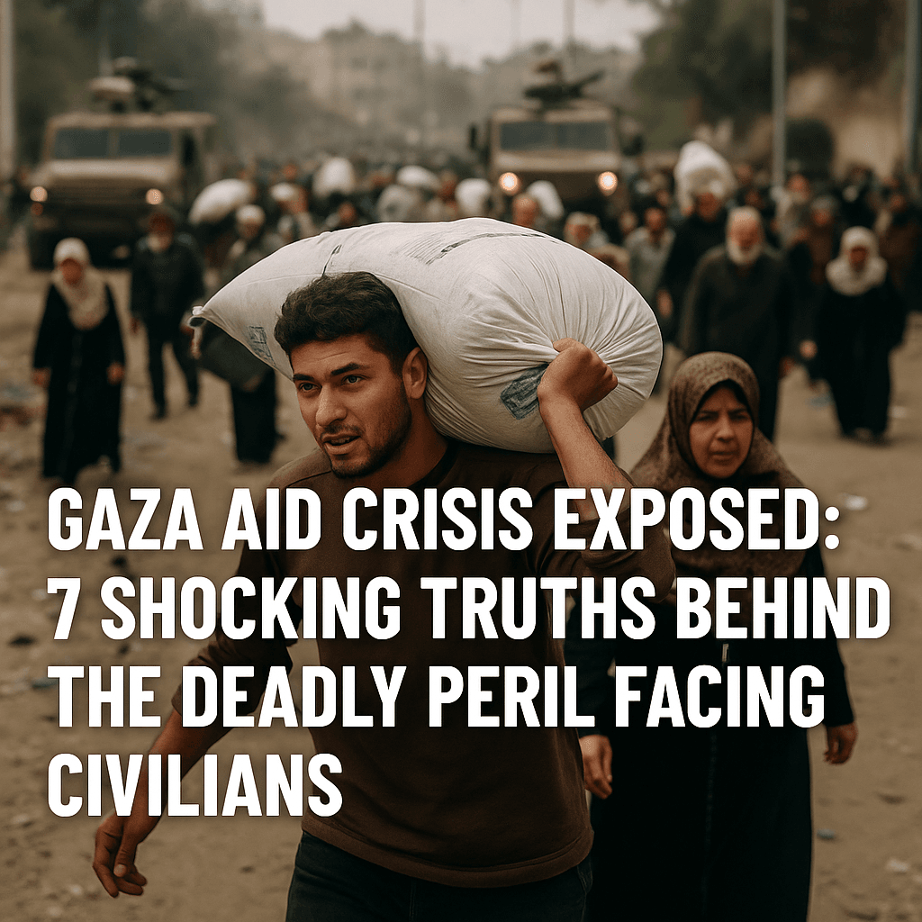 Gaza Aid Crisis EXPOSED: 7 Shocking Truths Behind The Deadly Peril ...