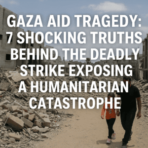 Gaza Aid Tragedy: 7 Shocking Truths Behind the Deadly Strike Exposing a Humanitarian Catastrophe