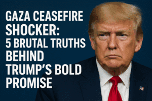 Gaza Ceasefire Shocker: 5 Brutal Truths Behind Trump’s Bold Promise