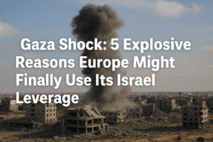 Gaza Shock: 5 Explosive Reasons Europe Might Finally Use Its Israel Leverage