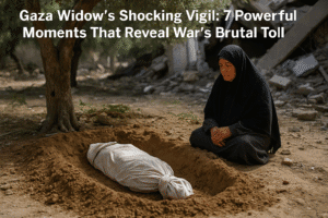 Gaza Widow’s Shocking Vigil: 7 Powerful Moments That Reveal War’s Brutal Toll