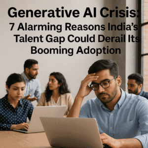 Generative AI Crisis: 7 Alarming Reasons India’s Talent Gap Could Derail Its Booming Adoption 1 Generative AI Crisis: 7 Alarming Reasons India’s Talent Gap Could Derail Its Booming Adoption