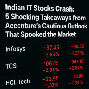 Indian IT Stocks Crash: 5 Shocking Takeaways from Accenture’s Cautious Outlook That Spooked the Market