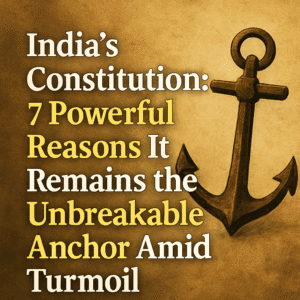 India’s Constitution: 7 Powerful Reasons It Remains the Unbreakable Anchor Amid Turmoil