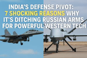 India’s Defense Pivot: 7 Shocking Reasons Why It’s Ditching Russian Arms for Powerful Western Tech
