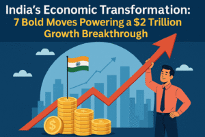 India's Economic Transformation: 7 Bold Moves Powering a $2 Trillion Growth Breakthrough 1 India's Economic Transformation: 7 Bold Moves Powering a $2 Trillion Growth Breakthrough