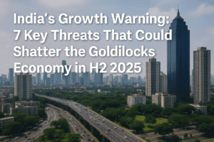 India's Growth Warning: 7 Key Threats That Could Shatter the Goldilocks Economy in H2 2025