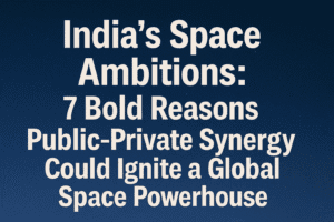 India’s Space Ambitions: 7 Bold Reasons Public-Private Synergy Could Ignite a Global Space Powerhouse