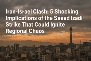 Iran-Israel Clash: 5 Shocking Implications of the Saeed Izadi Strike That Could Ignite Regional Chaos