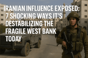 Iranian Influence Exposed: 7 Shocking Ways It’s Destabilizing the Fragile West Bank Today