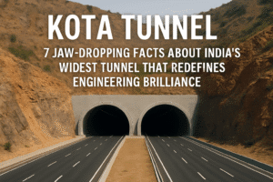 Kota Tunnel: 7 Jaw-Dropping Facts About India’s Widest Tunnel That Redefines Engineering Brilliance