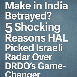 Make in India Betrayed? 5 Shocking Reasons HAL Picked Israeli Radar Over DRDO's Game-Changer