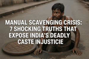 Manual Scavenging Crisis: 7 Shocking Truths That Expose India’s Deadly Caste Injustice