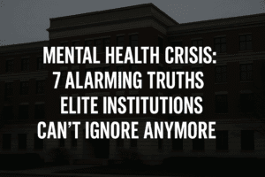 Mental Health Crisis: 7 Alarming Truths Elite Institutions Can’t Ignore Anymore