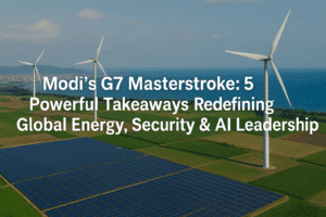 Modi’s G7 Masterstroke: 5 Powerful Takeaways Redefining Global Energy, Security & AI Leadership
