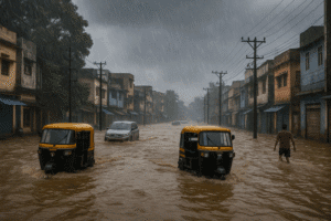Monsoon Fury Unleashed: 10 Shocking Impacts of Torrential Rains Paralyzing India’s West & South