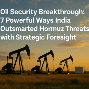 Oil Security Breakthrough: 7 Powerful Ways India Outsmarted Hormuz Threats with Strategic Foresight