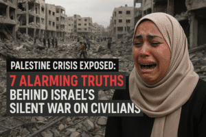 Palestine Crisis Exposed: 7 Alarming Truths Behind Israel’s Silent War on Civilians