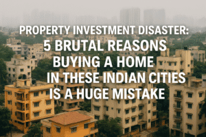 Property Investment Disaster: 5 Brutal Reasons Buying a Home in These Indian Cities is a Huge Mistake