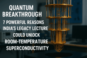 Quantum Breakthrough: 7 Powerful Reasons India’s Legacy Lecture Could Unlock Room-Temperature Superconductivity