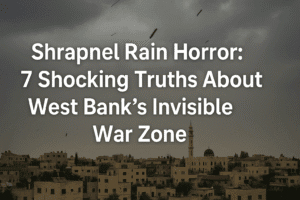 Shrapnel Rain Horror: 7 Shocking Truths About West Bank's Invisible War Zone
