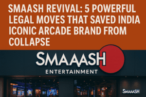 Smaaash Revival: 5 Powerful Legal Moves That Saved India’s Iconic Arcade Brand from Collapse