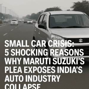 Small Car Crisis: 5 Shocking Reasons Why Maruti Suzuki’s Plea Exposes India’s Auto Industry Collapse
