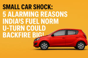 Small Car Shock: 5 Alarming Reasons India’s Fuel Norm U-Turn Could Backfire Big!