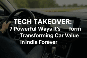Tech Takeover: 7 Powerful Ways It's Transforming Car Value in India Forever