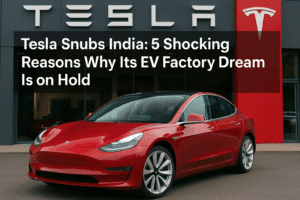 Tesla Snubs India: 5 Shocking Reasons Why Its EV Factory Dream Is on Hold